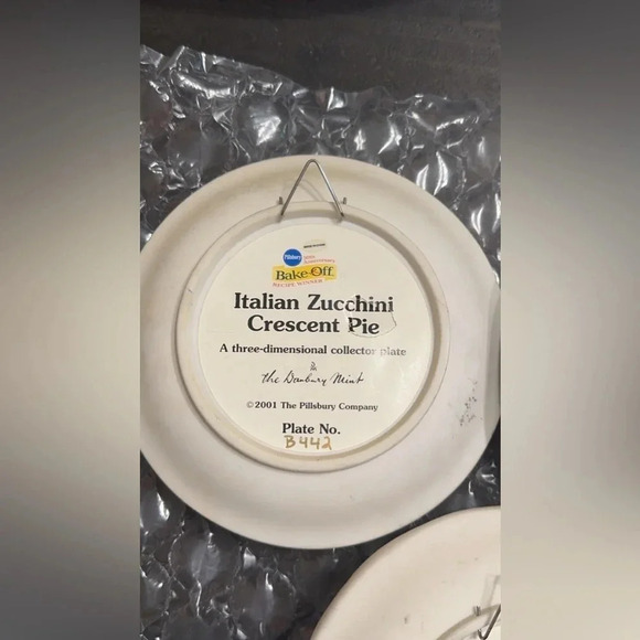 VTG 1999 The Pillsbury Doughboy Danbury Mint Bundle Lot 5 Collectible Plates 3D - Picture 10 of 10